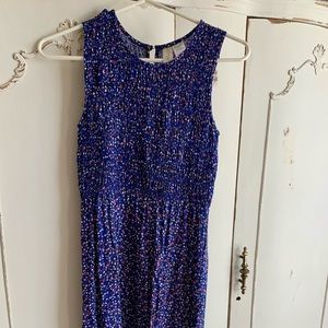 Evereve sleeveless multicolor dress, size XS (0-2).